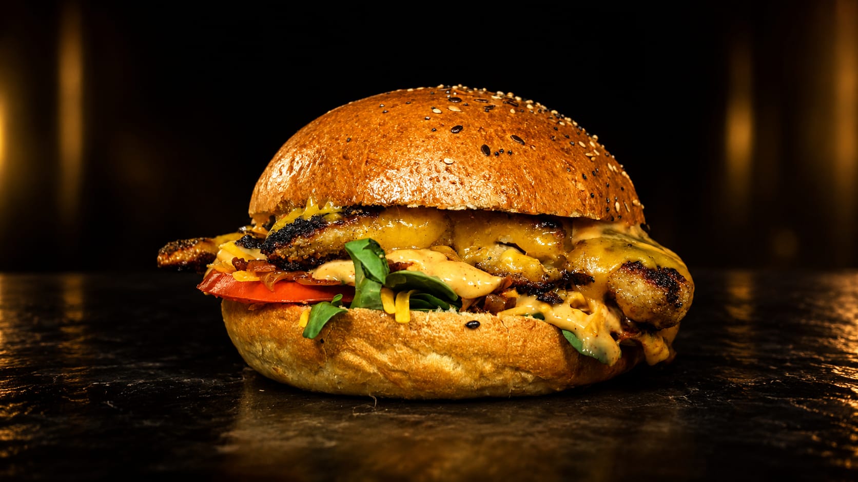 Le Chicken Burger du Burger Fou
