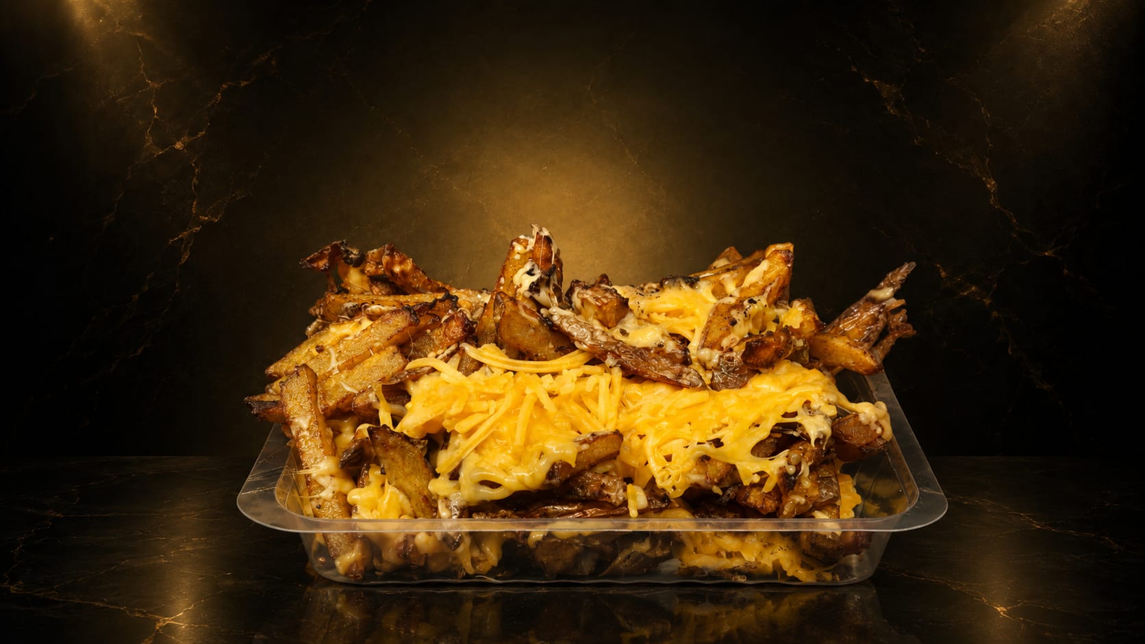Frites cheddar Le Burger Fou