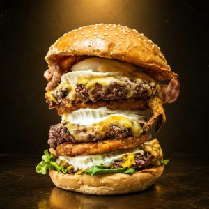 Le Burger Fou XXL Chèvre