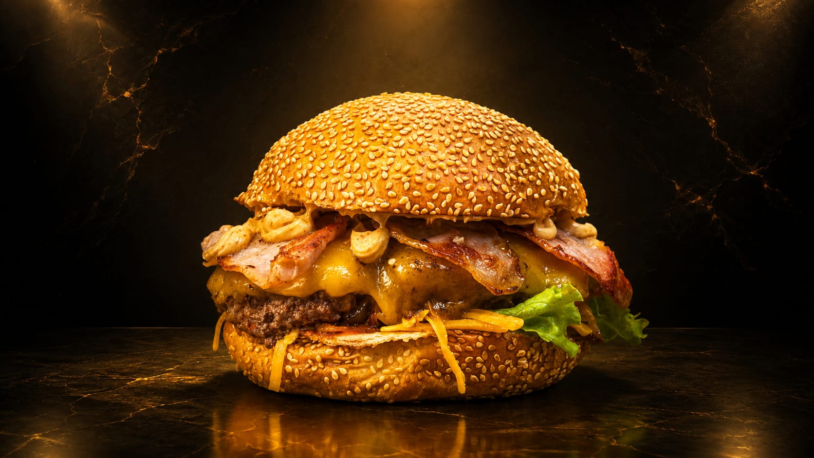 Le Double Bacon du Burger Fou